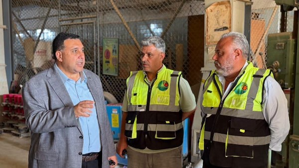 رئيس مياه القناة فحص مولدات الديزل لعدم توقف المحطات عند انقطاع التيار الكهربائي