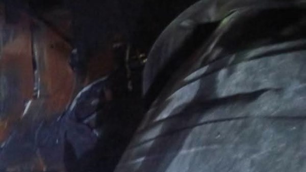 جانب من الحريق 