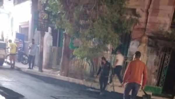 رصف شوارع الغربية