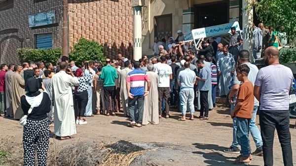 جنازة طالب الازهر الشريف بالغربية 