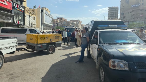 حملة إزالة تعديات ومخالفات البناء بالمحلة