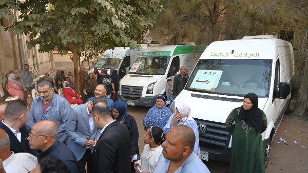 قوافل طبية بالغربية 