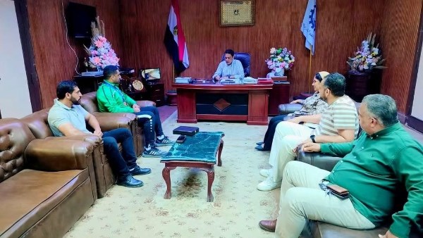 وكيل الشباب والرياضة بالغربية يكرم كابتن حسام ماضي بطل مصر 