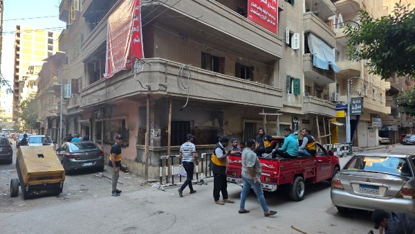 اخلاء منزل المحلة 