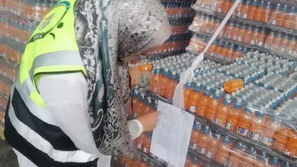 جانب من المضبوطات 