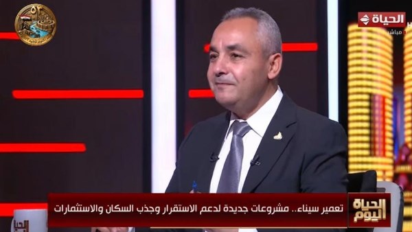 اللواء أحمد السويفي، الرئيس التنفيذي لجهاز تعمير سيناء ومدن القناة
