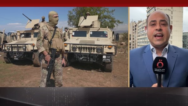 أحمد سنجاب مراسل قناة «القاهرة الإخبارية»