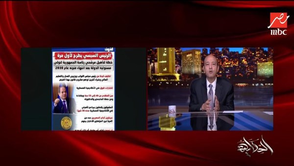 الإعلامي عمرو أديب