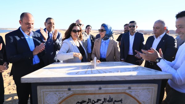 جولة وزيرة التنمية المحلية والبيئة بالوادي الجديد 