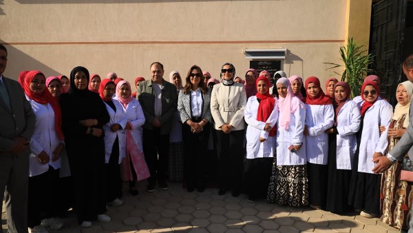 جولة وزيرة التنمية المحلية والبيئة بالوادي الجديد 