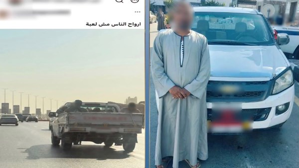 ركاب فى الصندوق.. القبض على سائق سيارة نقل بالقاهرة ركاب فى الصندوق.. القبض على سائق سيارة نقل بالقاهرة