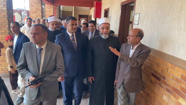 وكيل قطاع المعاهد الأزهرية يفتتح معهد آل عطوة 