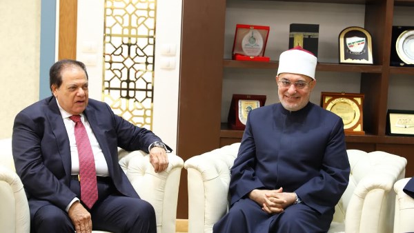 النائب أبو العينين ومفتي الجمهورية