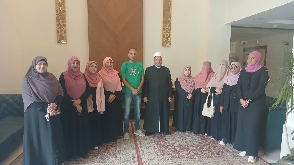 جانب من القافلة الدعوية