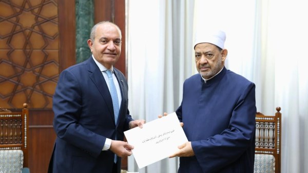 شيخ الأزهر يتلقى دعوة رسمية من الأمير الحسن بن طلال