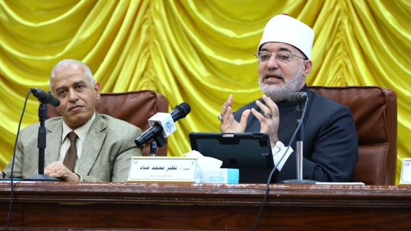 مفتي الجمهورية خلال إلقاء كلمته