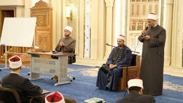 وزير الأوقاف في مسجد العزيز بالمقطم