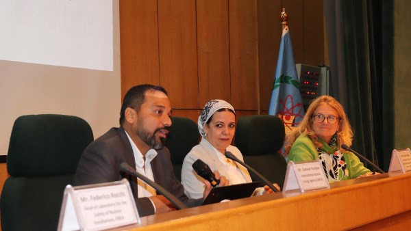 هيئة الطاقة الذرية تستضيف مهمة الوكالة الدولية حول تقييم قدرات الدعم الفني والعلمي بمركز بحوث الأمان النووي والإشعاعي