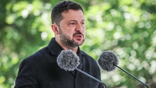 الرئيس الأوكراني فلوديمير زيلينسكي