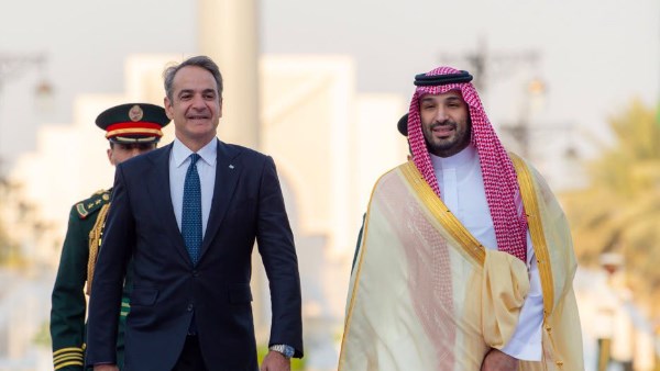 ولي عهد السعودية ورئيس وزراء اليونان 