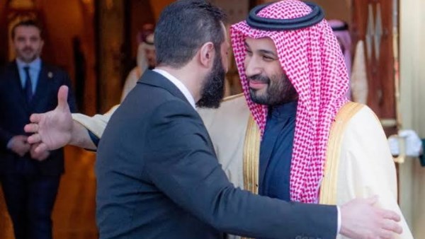 ولي العهد السعودي والرئيس السوري