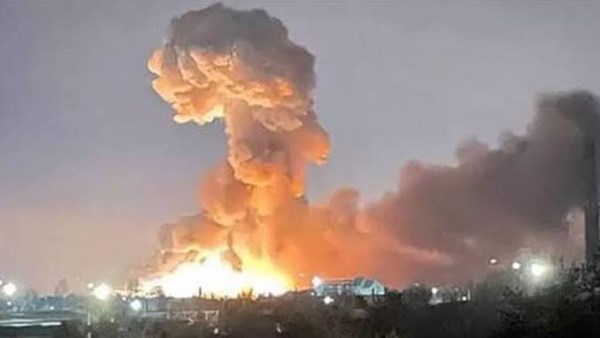 هجوم بصواريخ باليستية على كييف
