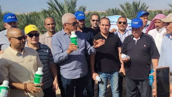 خلال زيارة نقيب الزراعيين لجنوب سيناء 