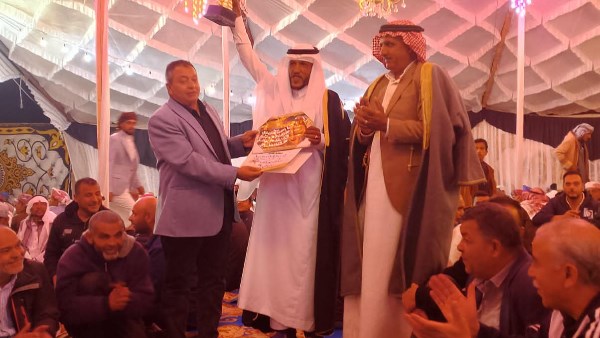 فرح زفاف جماعي بسانت كاترين 