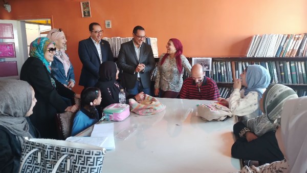 جانب من الزيارة 