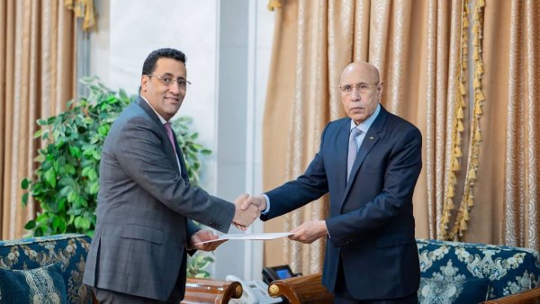 الرئيس الموريتاني ورئيس الحكومة المكلف