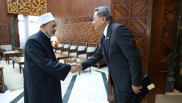 شيخ الأزهر وسفير تايلاند