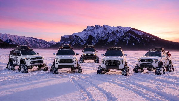 تويوتا تحول تاكوما و4Runner إلى مركبات مجنزرة لا تخشى الثلوج
