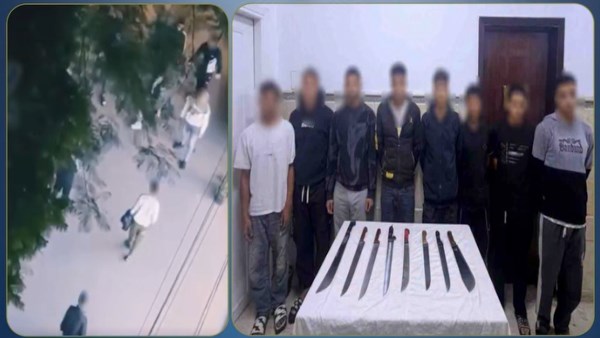 ضبط 8 أشخاص بتهمة التشاجر بالأسلحة البيضاء في الزقازيق ضبط 8 أشخاص بتهمة التشاجر بالأسلحة البيضاء في الزقازيق