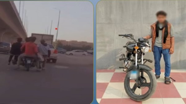 ضبط نجار بالفيوم سمح لعمال باستقلال دراجة نارية بطريقة خطرة في مصر الجديدة ضبط نجار بالفيوم سمح لعمال باستقلال دراجة نارية بطريقة خطرة في مصر الجديدة