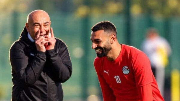 محمد صلاح و حسام حسن