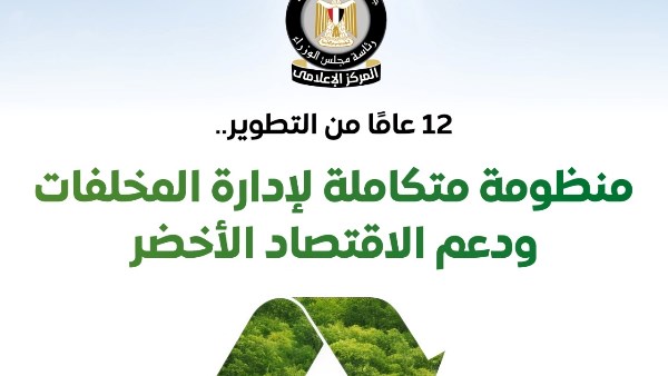 "إعلامي الوزراء" يستعرض جهود الدولة في تطوير منظومة إدارة المخلفات ودعم الاقتصاد الأخضر