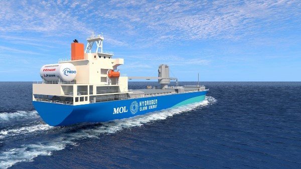 اليابان: تطوير أول محرك يعمل بالهيدروجين للسفن الكبيرة لخفض انبعاثات ثاني أكسيد الكربون