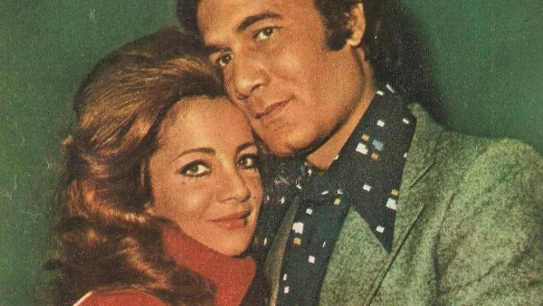 محمود ياسين وشهيرة 