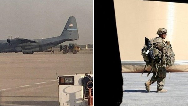 انسحاب آخر جندي وطائرة أمريكية من العراق