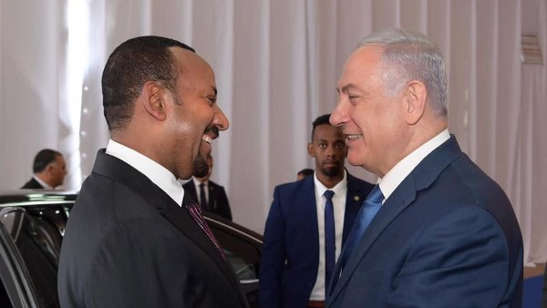 نتنياهو وآبي أحمد