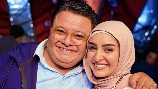 هلا رشدي وخالد جلال 