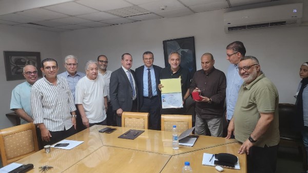 تكريم محمد حفظي فى نقابة السينمائيين 