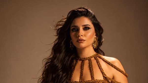 الفنانة روزا