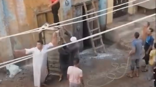 حريق سوهاج 