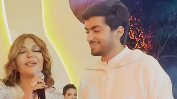 احتفلت الفنانة سميرة سعيد، بزفاف نجلها الوحيد شادي 