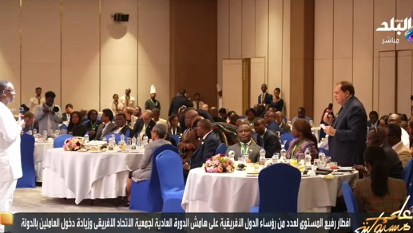 مشاركة أبو العينين في قمة الاتحاد الأفريقي 