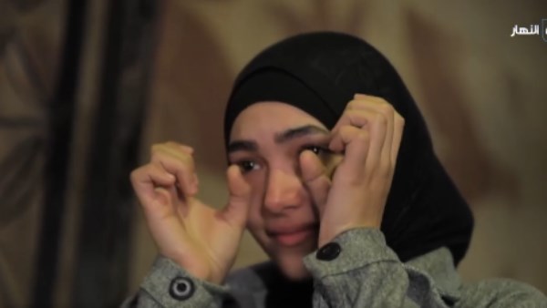 بكاء عروسة على الهواء 