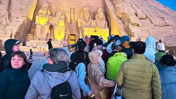 تعامد الشمس على وجه الملك رمسيس 