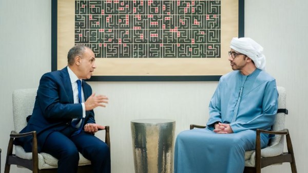 وزير الخارجية ونظيره الإماراتي 