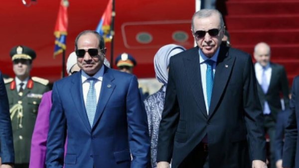 الرئيس السيسي ونظيره التركي 